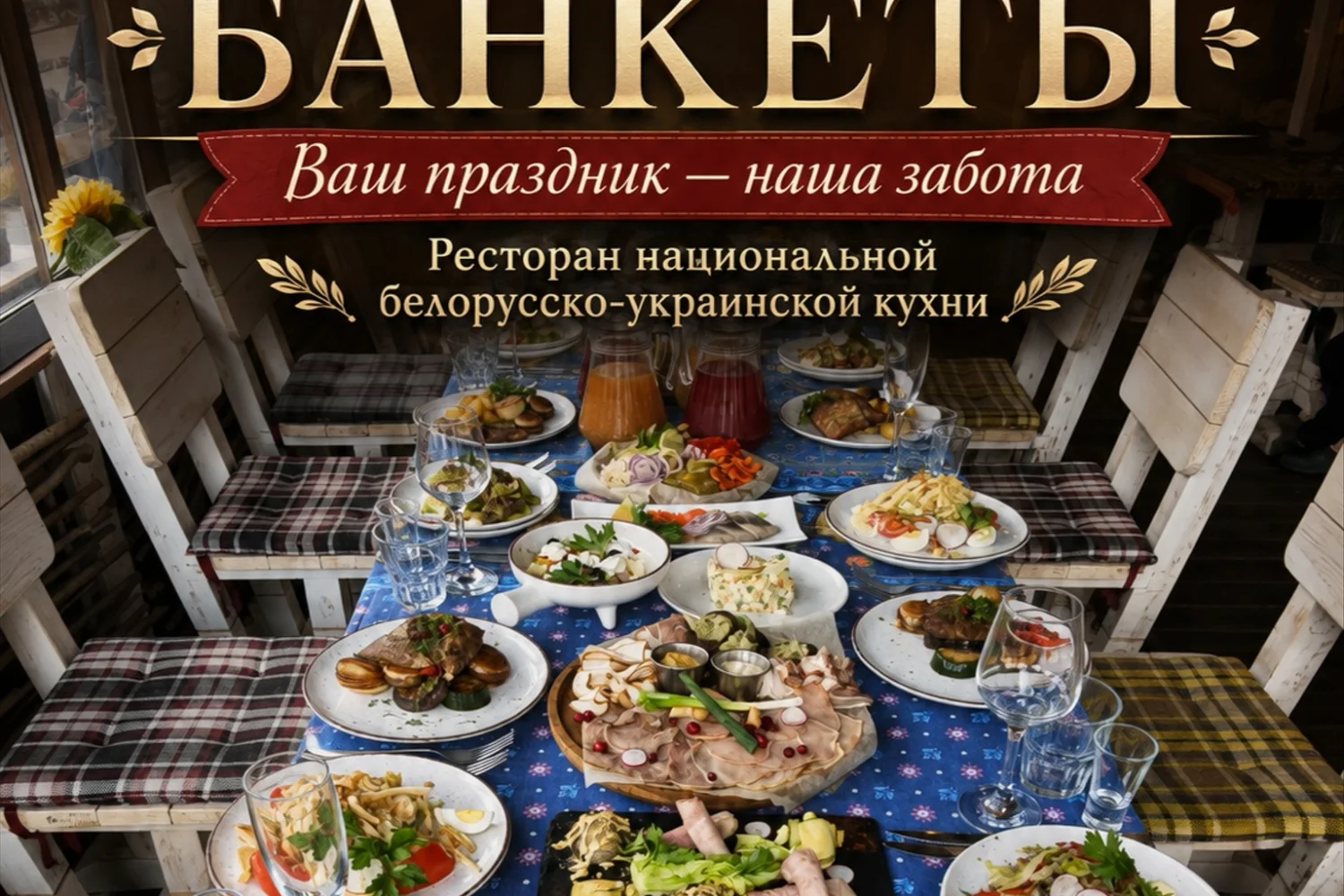 Ваш банкет - наша забота! ♥️